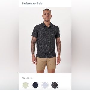 Abercrombie & Fitch Performance Polo Men Medium